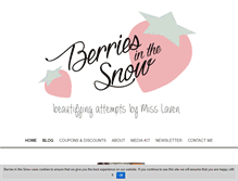 Tablet Screenshot of berriesinthesnow.com